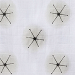 stardust - organic cotton muslin swaddle blanket