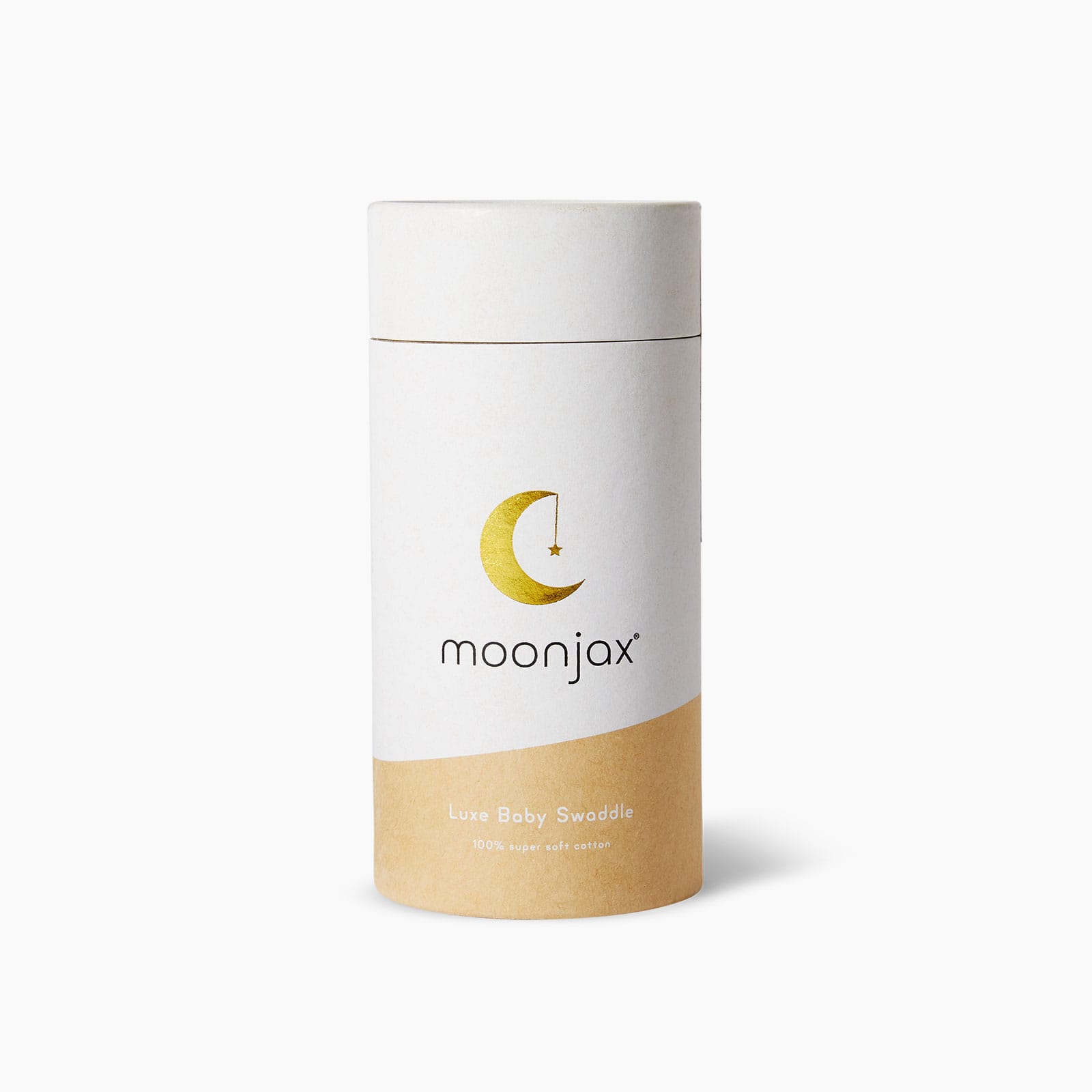 moon - organic cotton muslin swaddle blanket